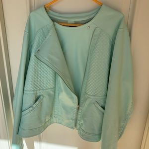 Mint Lane Bryant Moto Jacket 22/24